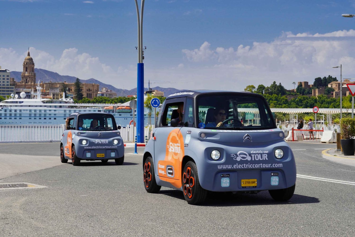 Private Tour to the Roman Villa of Antiopa in Malaga by Electric Car