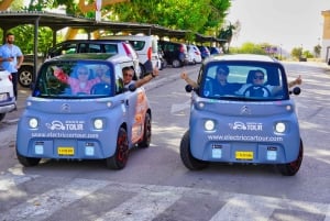 Visite privée de la villa romaine Antiopa à Malaga en voiture électrique