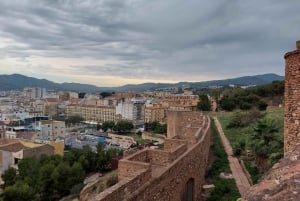 Privat omvisning til fots: Katedralen, Alcazaba og det romerske teatret