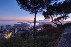 Romantic Night Tour of Málaga by Electric Car