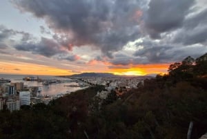 Romantic Night Tour of Málaga by Electric Car