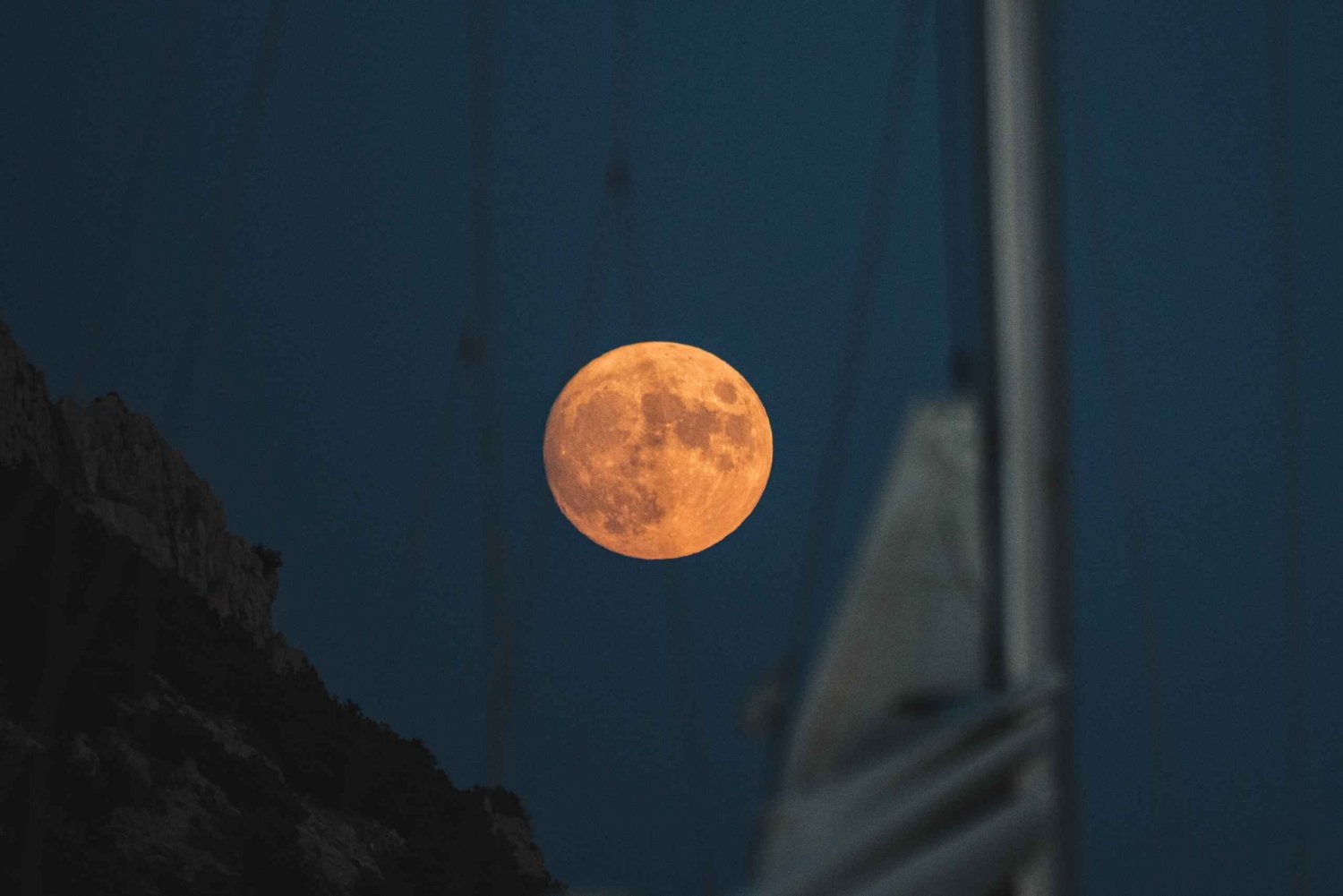 Sotogrande: volle maan op zee 2 uur