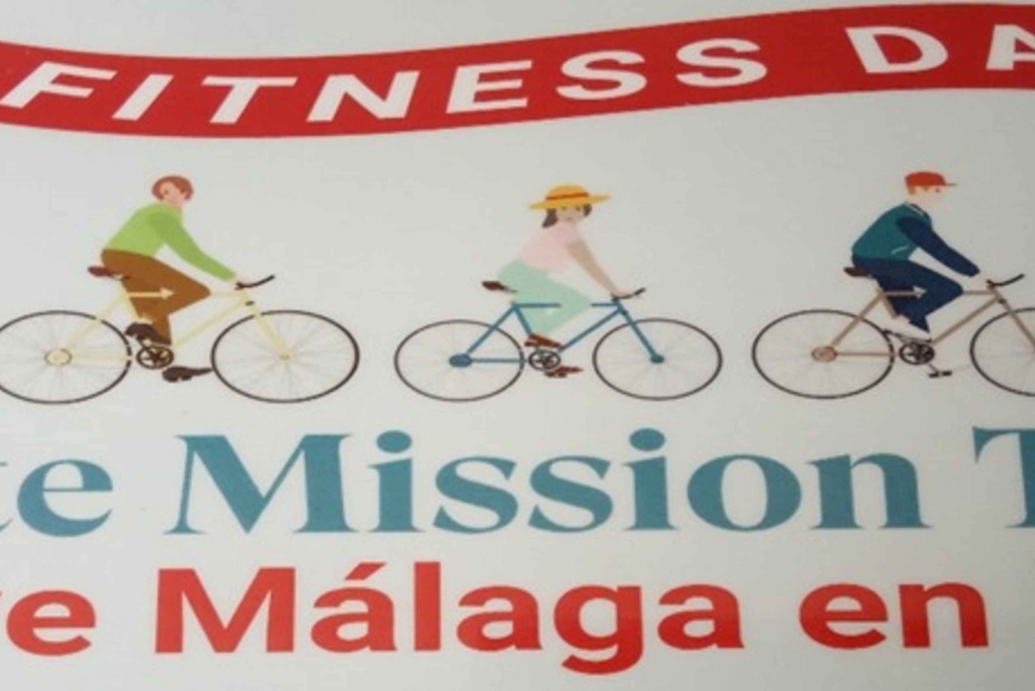 Standardowa wycieczka z przewodnikiem rowerowym w Malaga Andaluzja Hiszpania