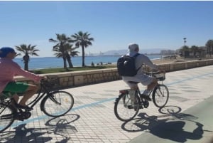 Guia de turismo padrão para bicicletas em Málaga Andaluzia, Espanha