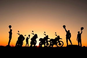 Sunset Motorcycle Tour with dinner
