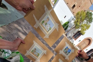 Recorrido y Dibujo en Málaga