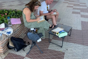 Recorrido y Dibujo en Málaga