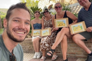 Recorrido y Dibujo en Málaga