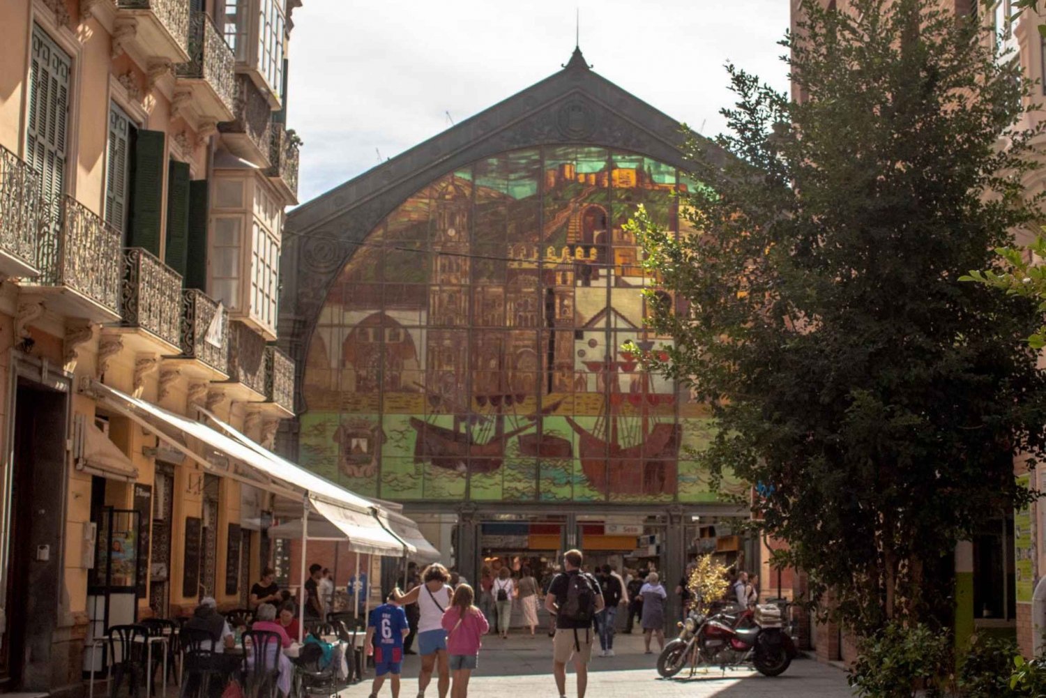 Rundtur i Málagas historiska centrum i närheten av Mercado