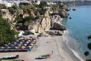 Tur til Nerjas huler, Nerja by og Frigiliana