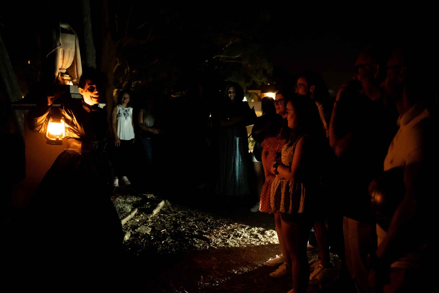 Teaterföreställning på Cementerio Inglés i Málaga