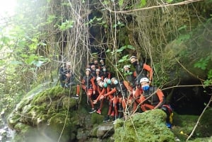 Wild canyoning in Sierra de las Nieves, Málaga