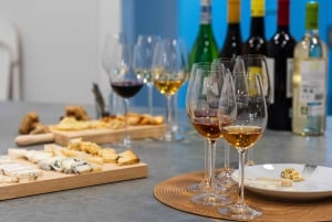 Wine and cheese tasting from Andalucia
