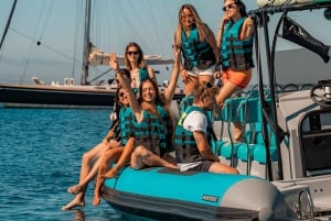 Mallorca: 2 timers speedbåttur, besøk grotter, klipper og snorkling