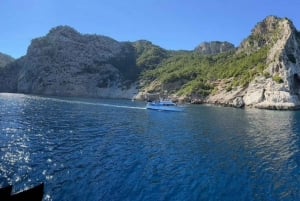 Alcudia : Excursion en bateau avec repas, boissons et plongée en apnée