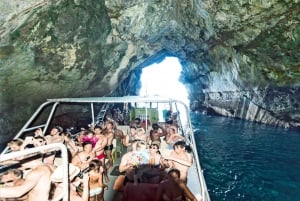 Alcúdia: tour in barca tra grotte e costa con snorkeling