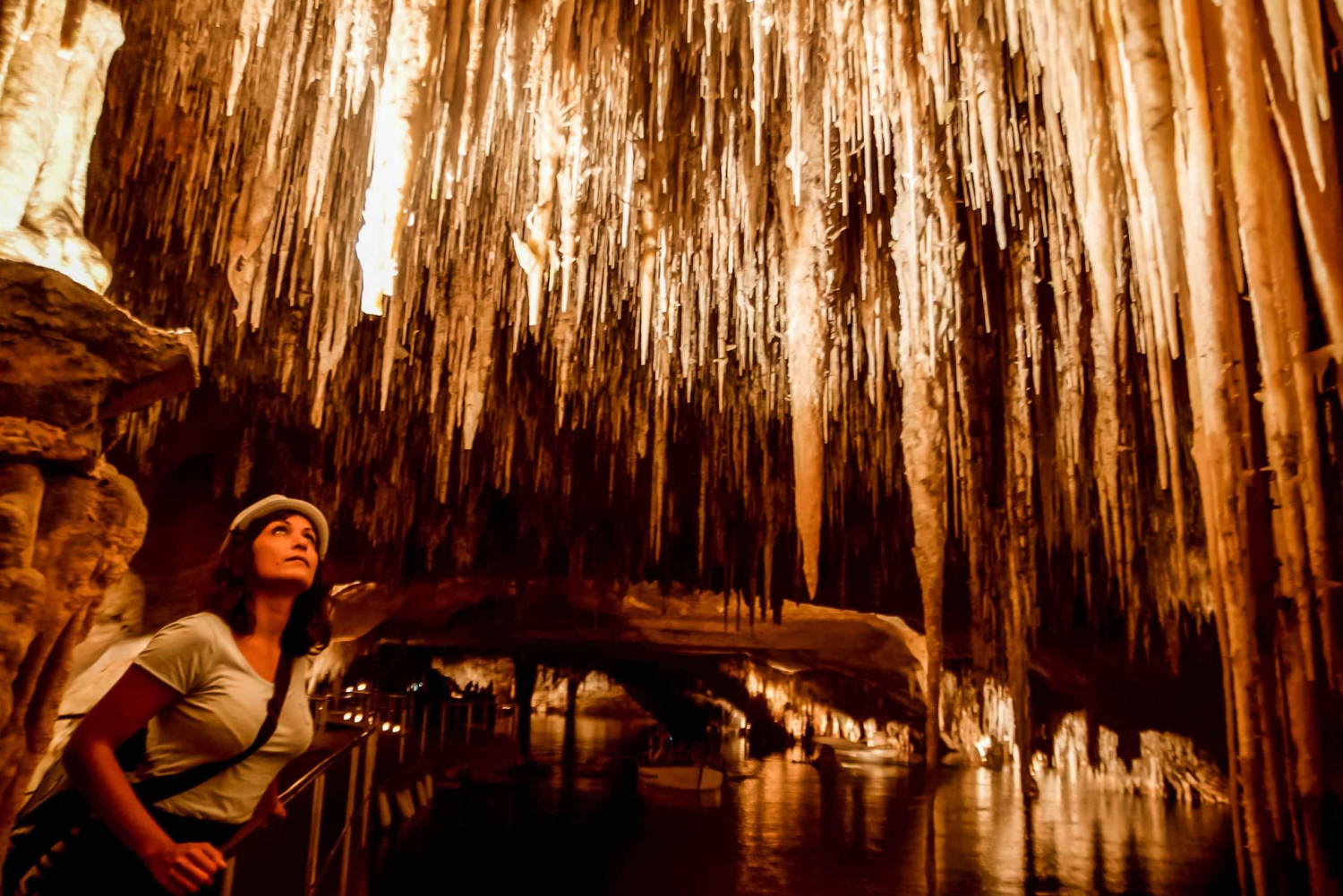 Alcudia : visite des grottes du Drach depuis le nord avec tour en bateau