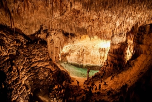 Alcudia : visite des grottes du Drach depuis le nord avec tour en bateau