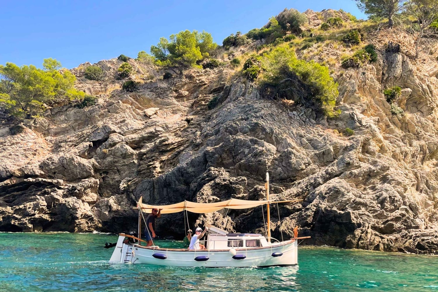 Rondvaart Alcudia & Pollensa, kapitein, brandstof, snorkelen