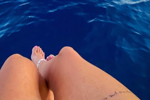 Privat båttur til Alcudia og Pollensa, kaptein, drivstoff, snorkling