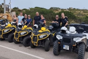 Alcudia : Visite touristique en quad avec point de vue et plage