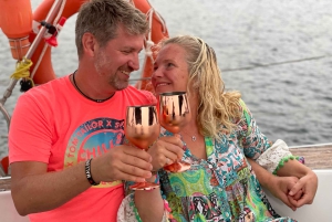 Alcudia: Romantyczny rejs pod żaglami z kolacją dla 2 osób