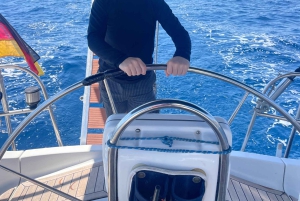 Alcudia: Wycieczka jachtem żaglowym z winem i tapasami