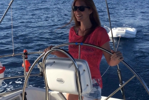 Alcudia: Utflykt med segelbåt och vin & tapas