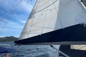 Alcudia: Utflykt med segelbåt och vin & tapas