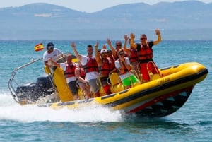 Alcudia: Wycieczka łodzią motorową po północnej Majorce i odbiór z hotelu
