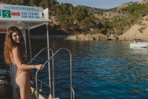 Andratx: Passeio à tarde e mergulho com snorkel com bebida incluída