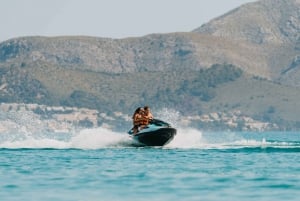 Andratx: Cala en Basset Beach and Caves Jet Ski Tour