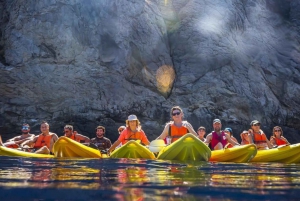 Da Sant Elm: tour in kayak verso il tramonto - picnic incluso