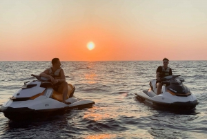 Cala d'Or | Wycieczka skuterami wodnymi o zachodzie słońca 1h15 wzdłuż południowo-wschodniego wybrzeża.
