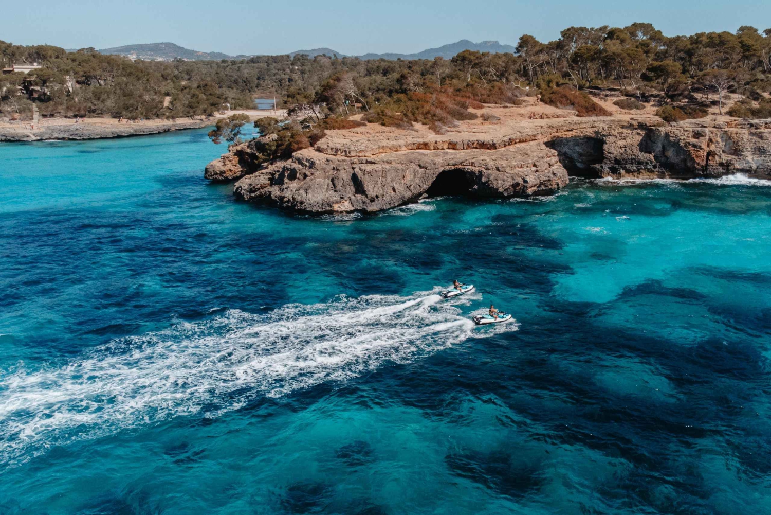 Кала д'Ор | Тур на гидроциклах 1 час вдоль юго-восточного побережья.