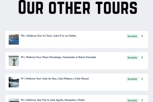 Cala Llombards o Cala Santany & Es Pontas Snorklausta ja SUPia