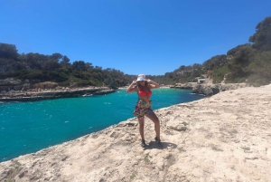 Cala Llombards o Cala Santany & Es Pontas Snorklausta ja SUPia