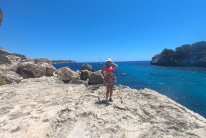 Cala Llombards o Cala Santany & Es Pontas Snorklausta ja SUPia