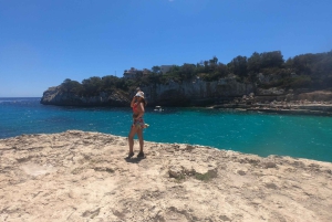 Cala Llombards o Cala Santany & Es Pontas Snorklausta ja SUPia