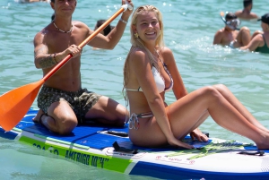 Cala Llombards o Cala Santany & Es Pontas Snorklausta ja SUPia