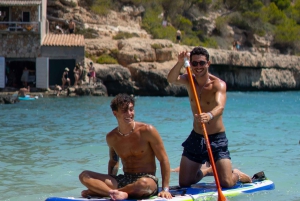 Cala Llombards o Cala Santany & Es Pontas Snorklausta ja SUPia