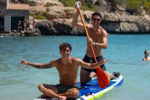 Cala Llombards o Cala Santany & Es Pontas Snorklausta ja SUPia