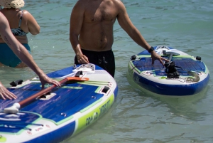 Cala Llombards o Cala Santany & Es Pontas Snorklausta ja SUPia