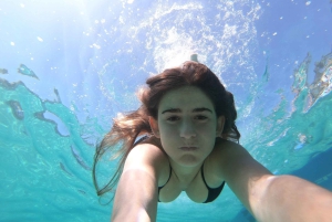 Cala Llombards o Cala Santany & Es Pontas Snorklausta ja SUPia