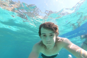 Cala Llombards o Cala Santany & Es Pontas Snorklausta ja SUPia