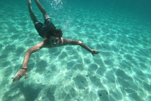 Cala Llombards o Cala Santany & Es Pontas Snorklausta ja SUPia