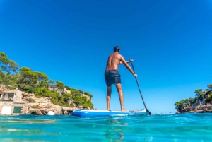 Cala Llombards o Cala Santany & Es Pontas Snorklausta ja SUPia