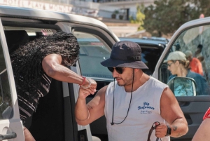 Cala Llombards o Cala Santany & Es Pontas Snorklausta ja SUPia