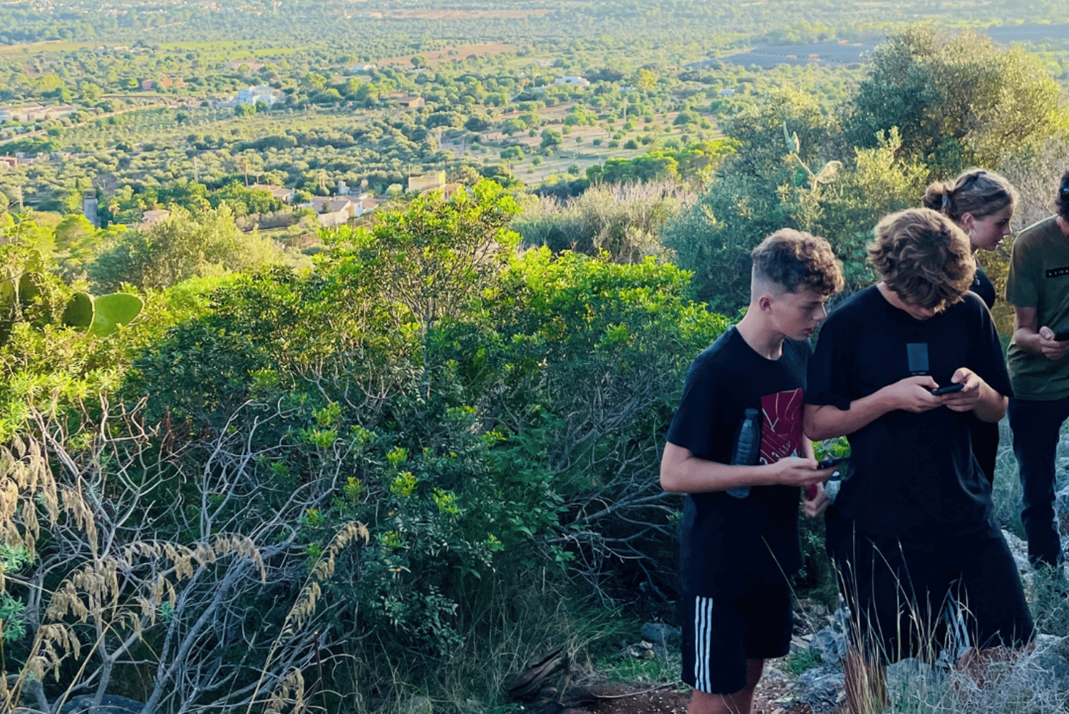 Cala Millor: 'Cavemen', cave on a mountain,fun game and hike