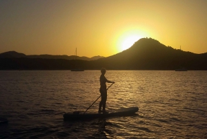 Cala Rajada: Guide Stand Up Paddleboard Sunset Tour